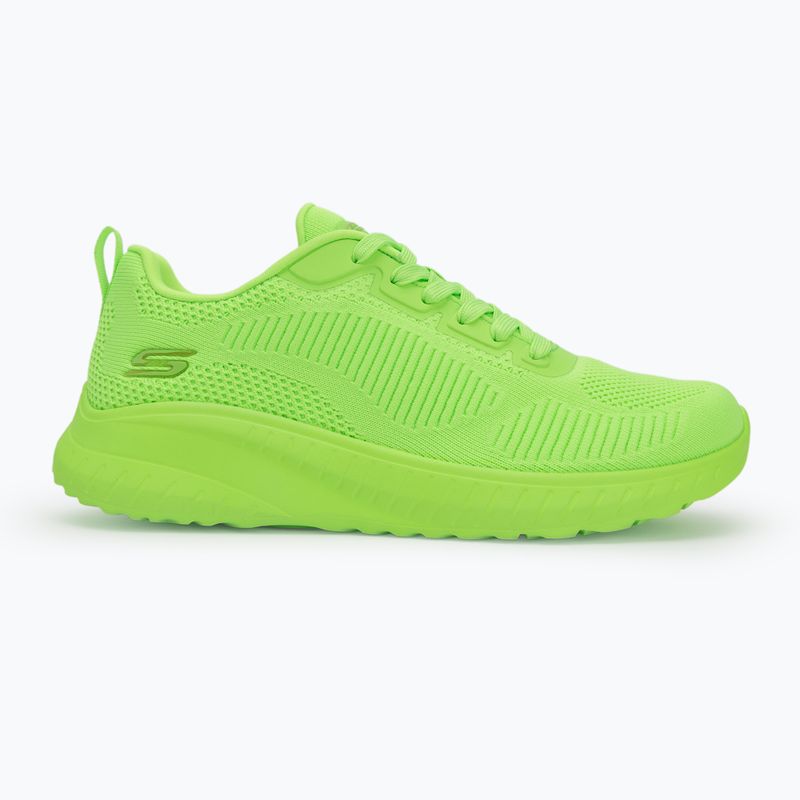 Schuhe Damen SKECHERS Bobs Squad Chaos Cool Rythms lime 2