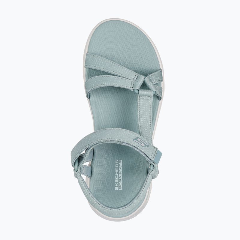 Sandalen Damen SKECHERS Go Walk Flex Sandal Sublime sage 5