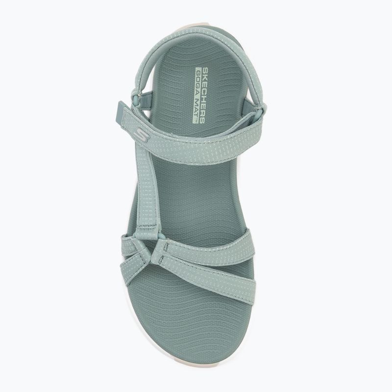 Sandalen Damen SKECHERS Go Walk Flex Sandal Sublime sage 5