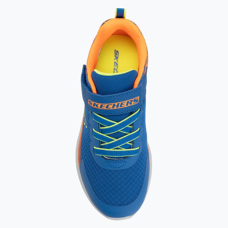 Kinderschuhe SKECHERS Microspec II Zovrix blue 5