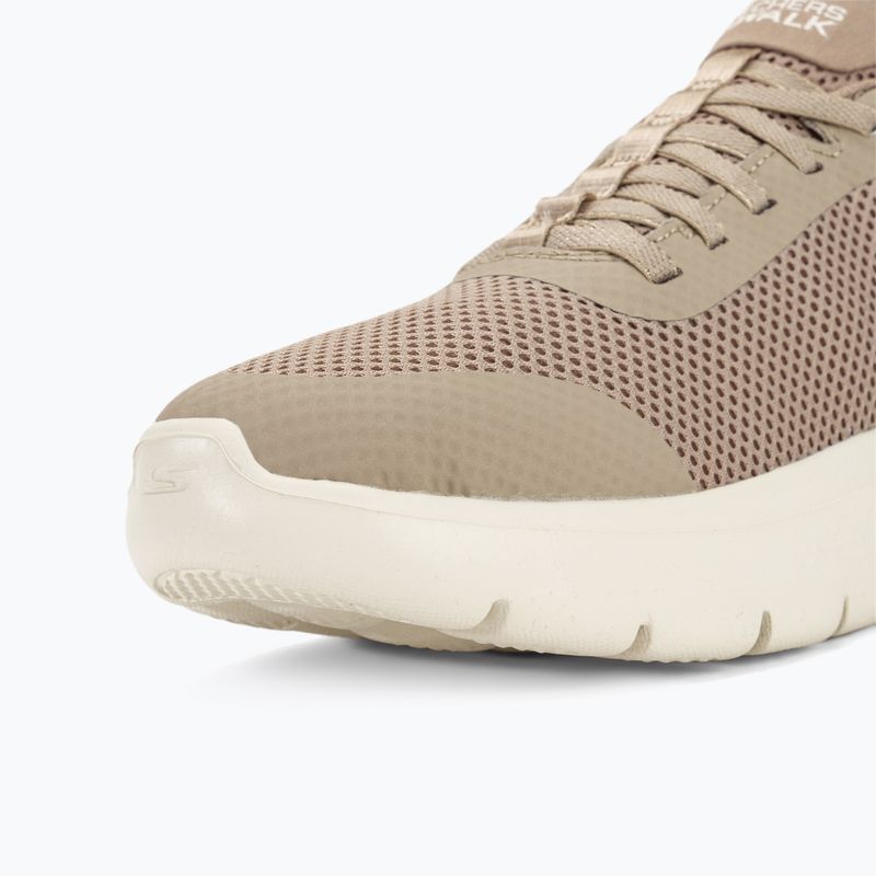 SKECHERS Slip-ins Damen Go Walk Flex Grand Entry taupe/weiß Schuhe 8