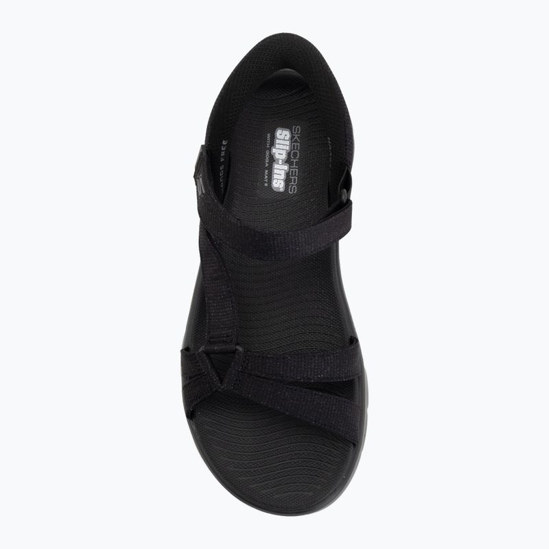 Damen-Sandalen SKECHERS Go Walk Flex Illuminate black 5