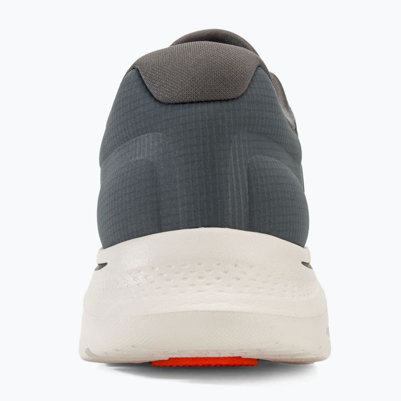 Herrenschuhe SKECHERS Go Walk 7 The Construct grau/weiß/orange 6