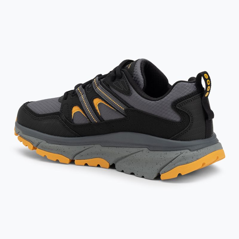 Herrenschuhe SKECHERS D'Lux Journey black/yellow 3