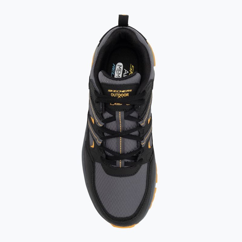 Herrenschuhe SKECHERS D'Lux Journey black/yellow 5