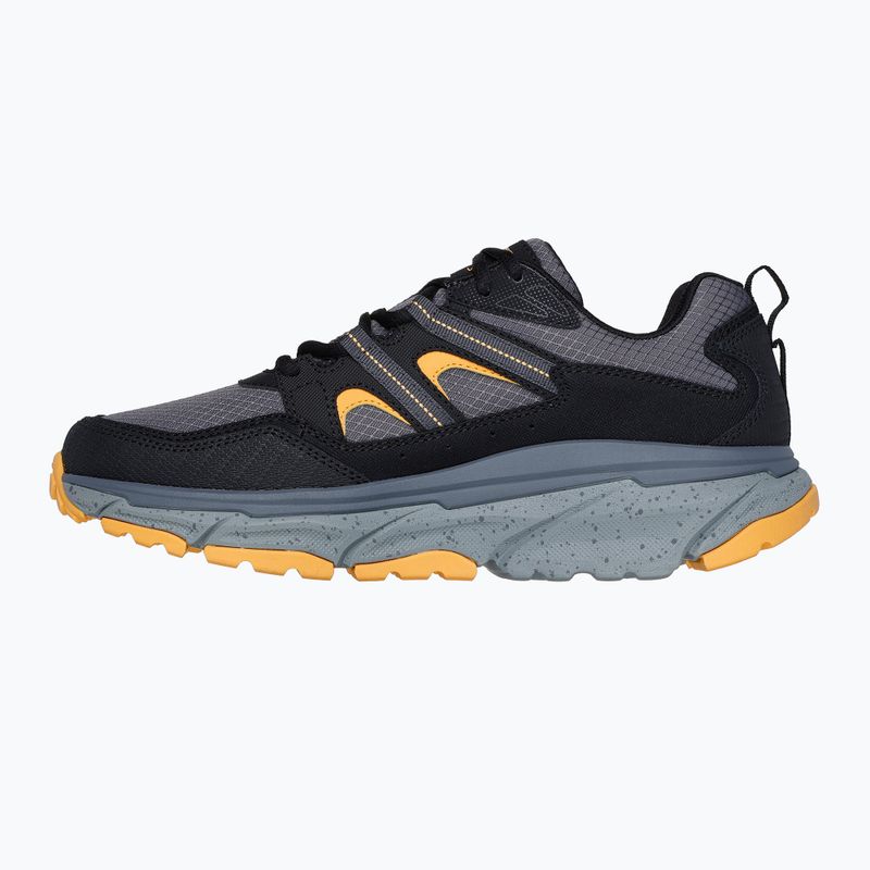Herrenschuhe SKECHERS D'Lux Journey black/yellow 10