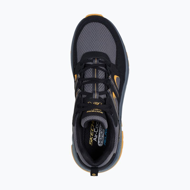 Herrenschuhe SKECHERS D'Lux Journey black/yellow 12