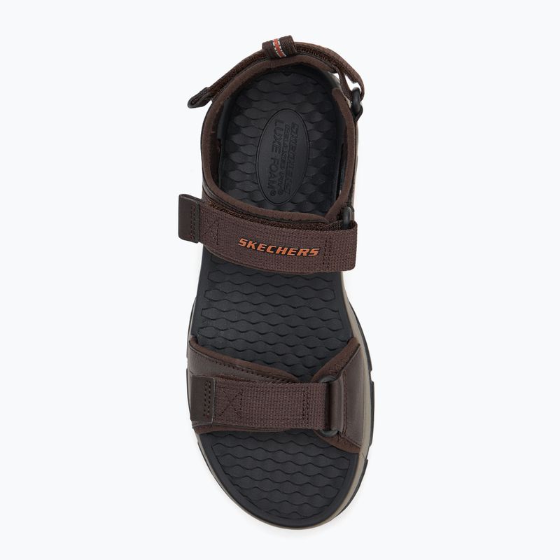 Sandalen Herren SKECHERS Tresmen Ryer chocolate 5