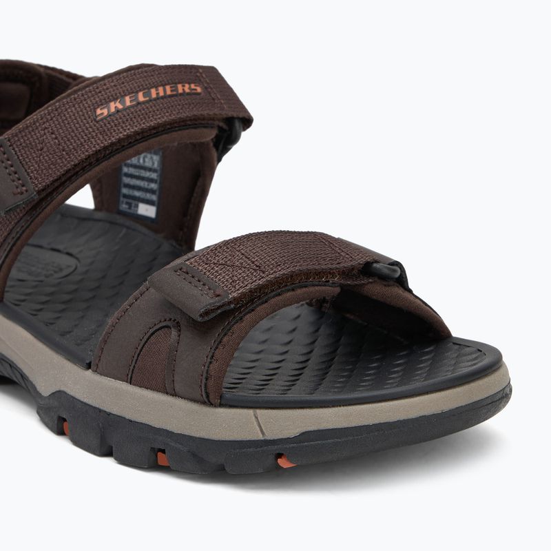 Sandalen Herren SKECHERS Tresmen Ryer chocolate 7