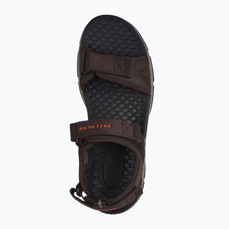Sandalen Herren SKECHERS Tresmen Ryer chocolate 4
