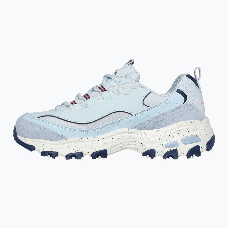 Schuhe Damen SKECHERS D'Lites Bold Views light blue/multi 3