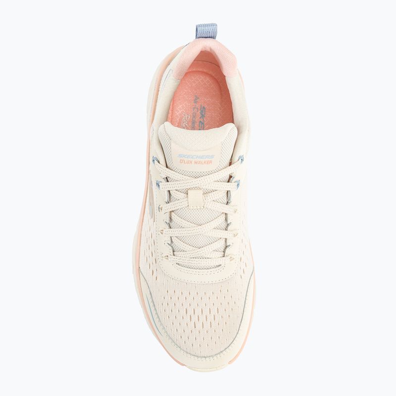 SKECHERS Damenschuhe D'Lux Walker 2.0 Daisy Doll beige/mesh/rosa/blaue Schuhe 6