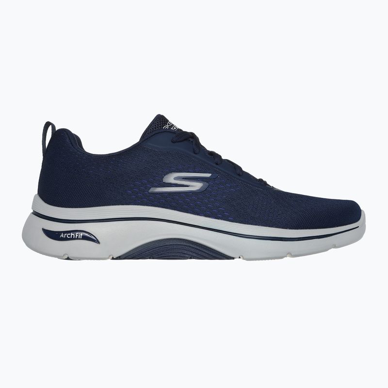 Herren SKECHERS Go Walk Arch Fit 2.0 Idyllic 2 navy/weiß Schuhe 9