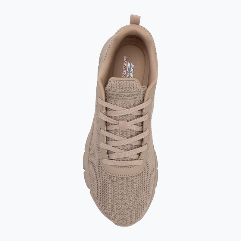 Schuhe Damen SKECHERS Bobs B Flex Visionary Essence beige 5