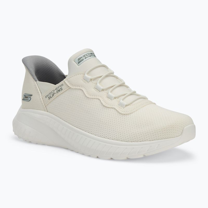 Herrenschuhe SKECHERS Slip-ins Bobs Squad Chaos Daily Hype off weiß