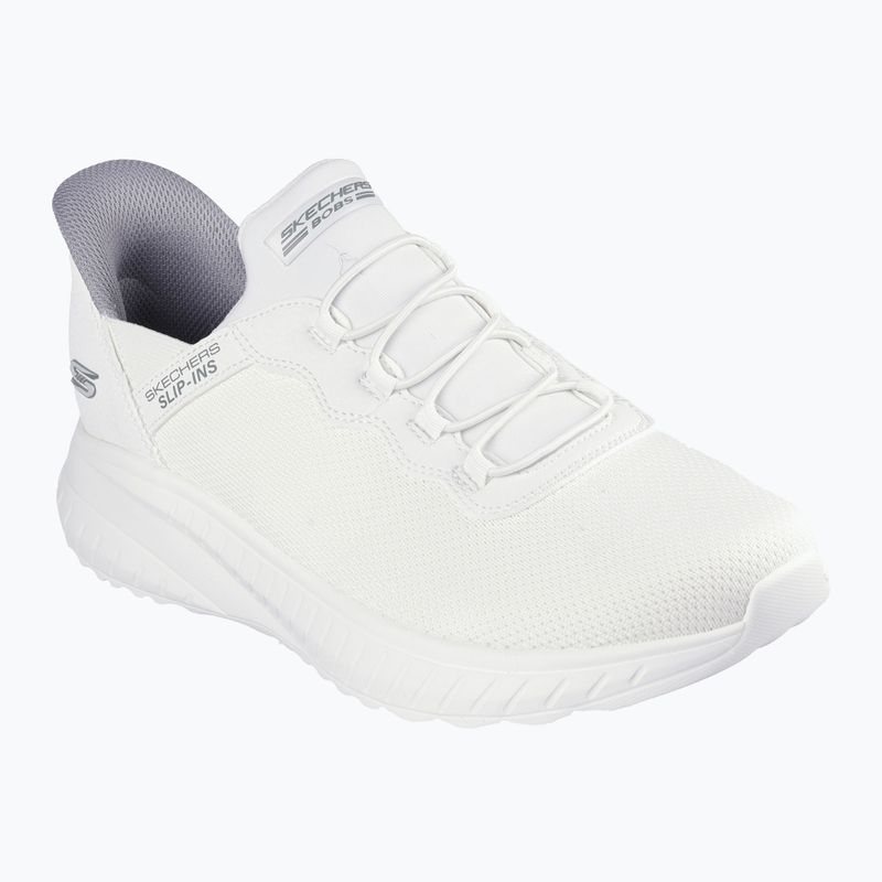 Herrenschuhe SKECHERS Slip-ins Bobs Squad Chaos Daily Hype off weiß 8