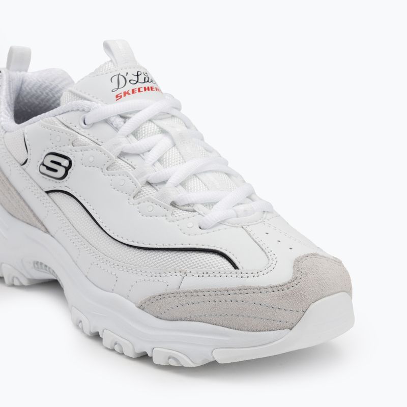 Schuhe Damen SKECHERS D'Lites New Heat white 7