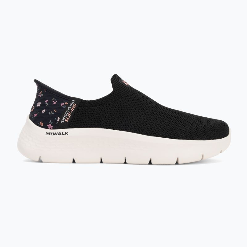 Schuhe Damen SKECHERS Go Walk Flex Sunset Rose black 2