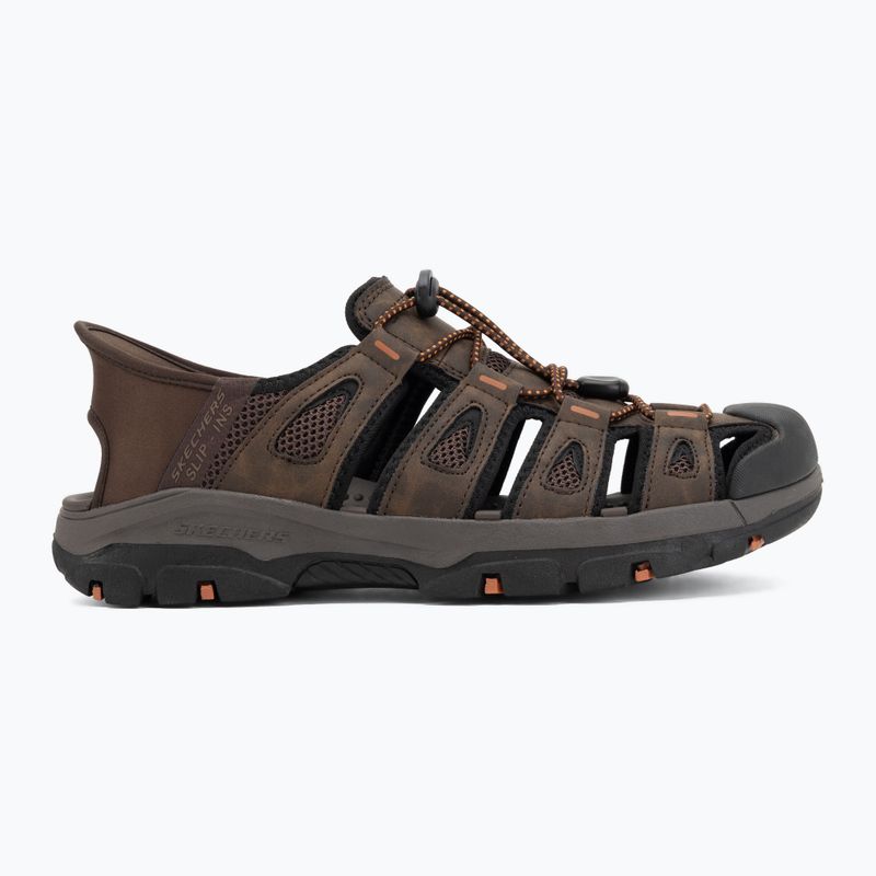 Herrensandalen SKECHERS Tresmen Norvick brown 2