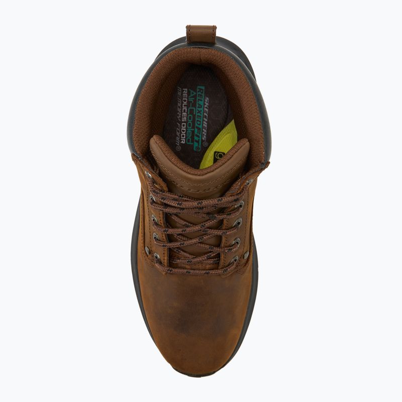SKECHERS Herrenschuhe Parson Ederic dunkelbraun 5