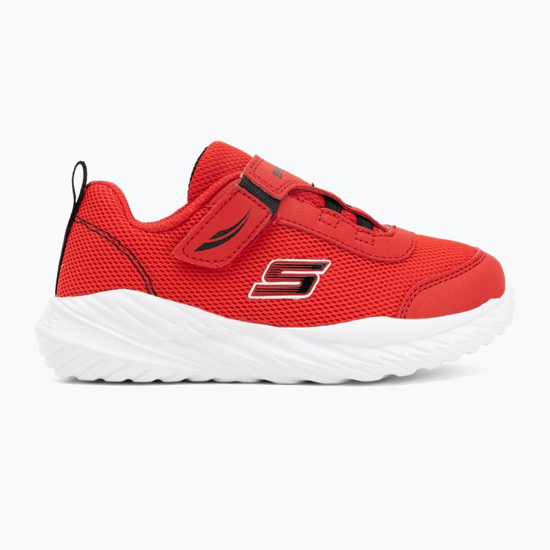 Skechers Nitro Sprint rot/schwarz Kinderschuhe 2