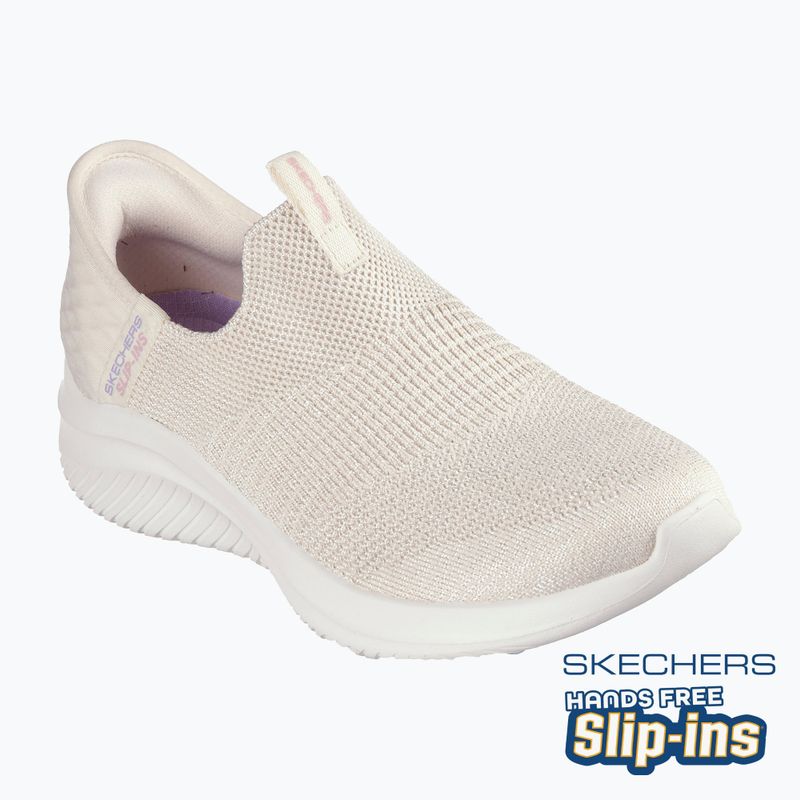 Schuhe Damen SKECHERS Ultra Flex 3.0 Smooth Step beige 11