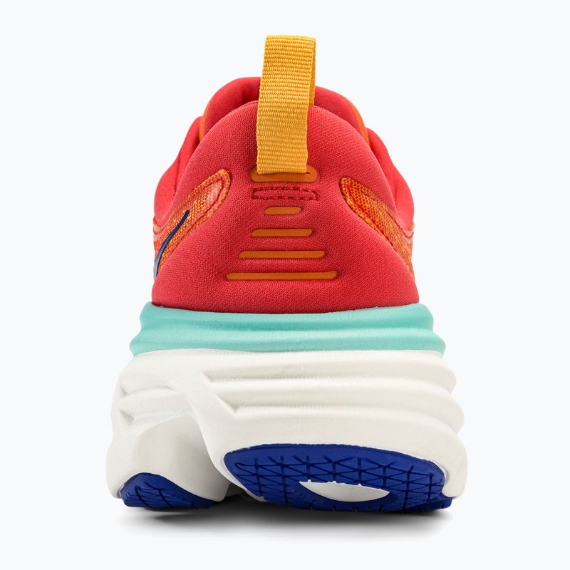 HOKA Bondi 8 Herren Laufschuhe cerise/cloudless 6