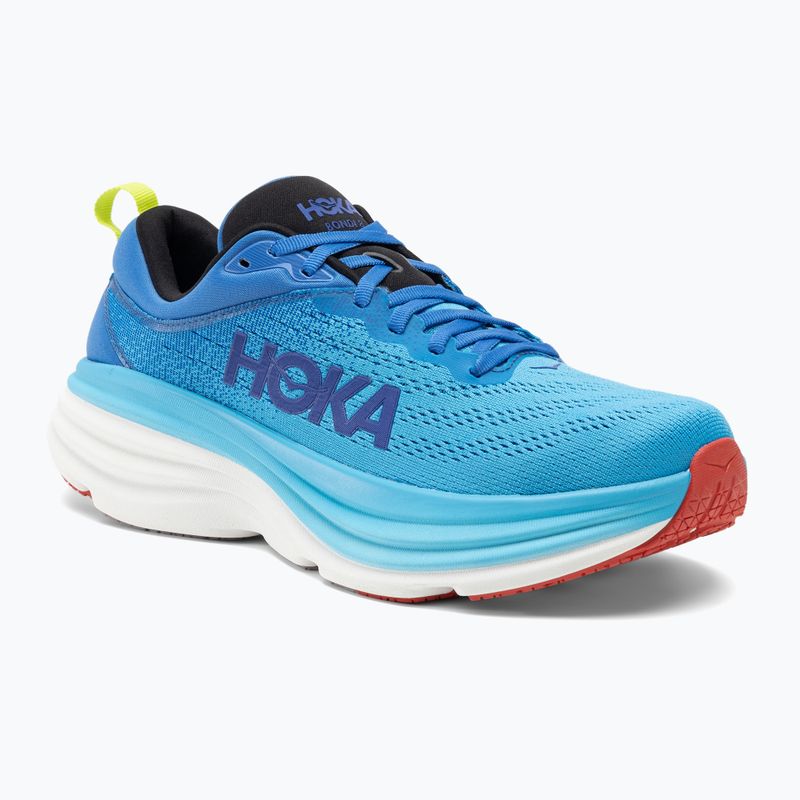 Herren Laufschuhe HOKA Bondi 8 virtuell blau/schwimmen Tag