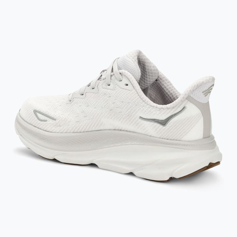 Damen Laufschuhe HOKA Clifton 9 nimbus cloud/weiß 3