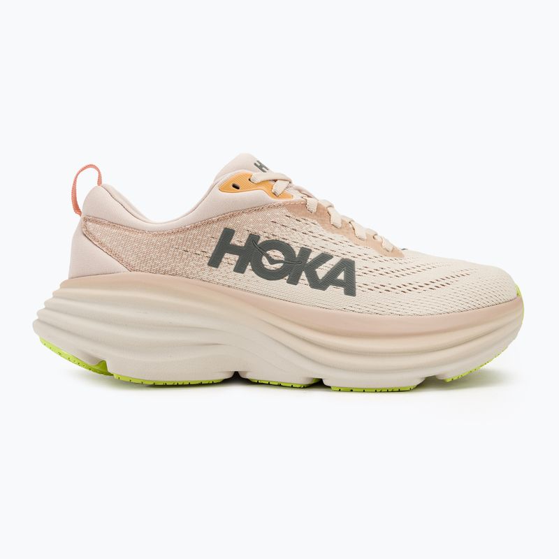 Damen Laufschuhe HOKA Bondi 8 creme/vanille 2