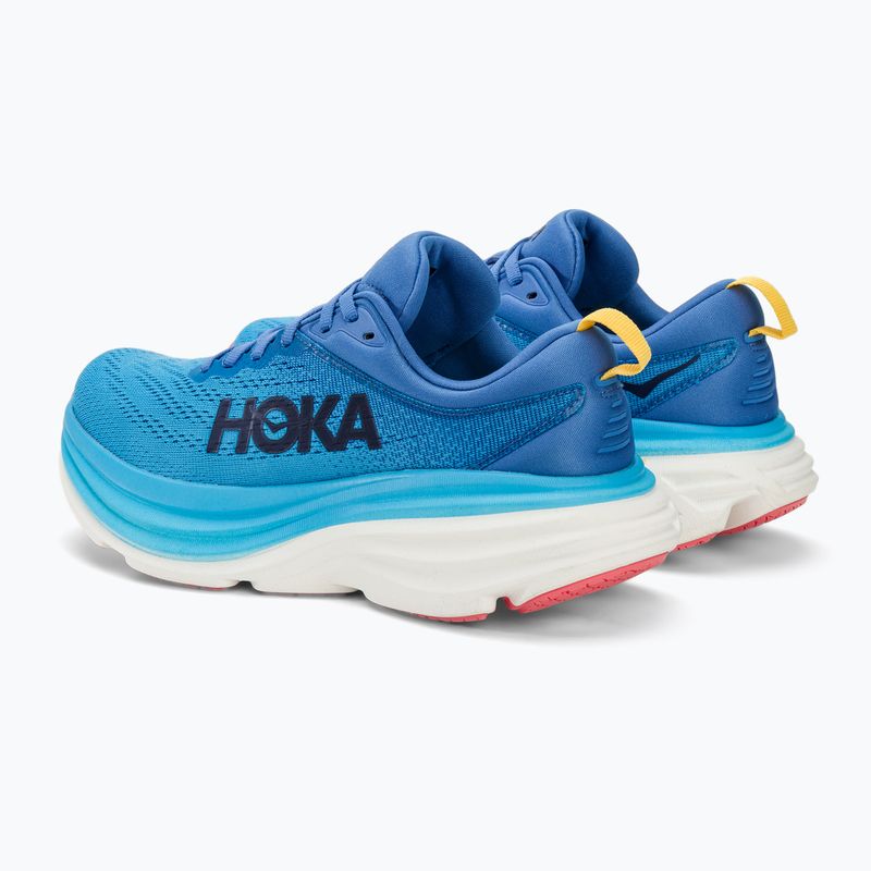 Damen Laufschuhe HOKA Bondi 8 virtuell blau/schwimmen Tag 4