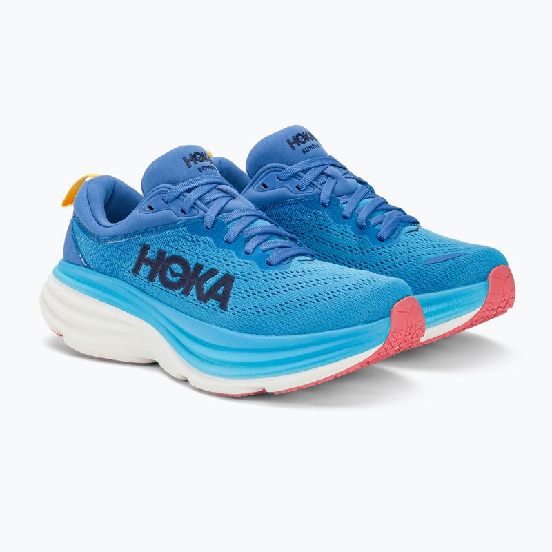 Damen Laufschuhe HOKA Bondi 8 virtuell blau/schwimmen Tag 5