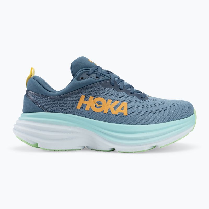 Herren Laufschuhe HOKA Bondi 8 Wide real teal/shadow 2