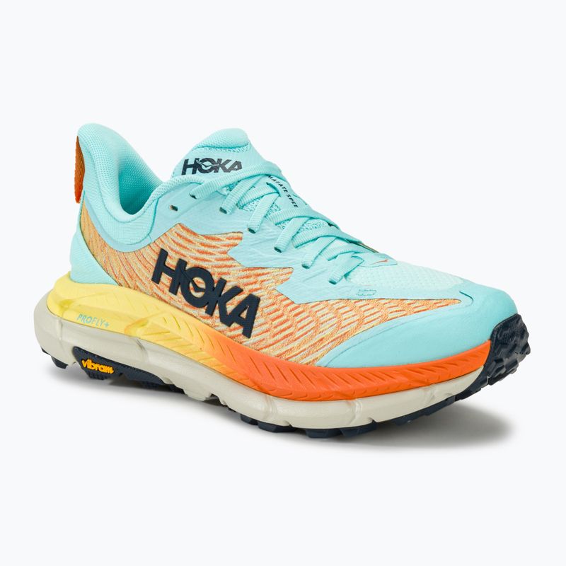 Damen Laufschuhe HOKA Mafate Speed 4 wolkenlos/sherbet