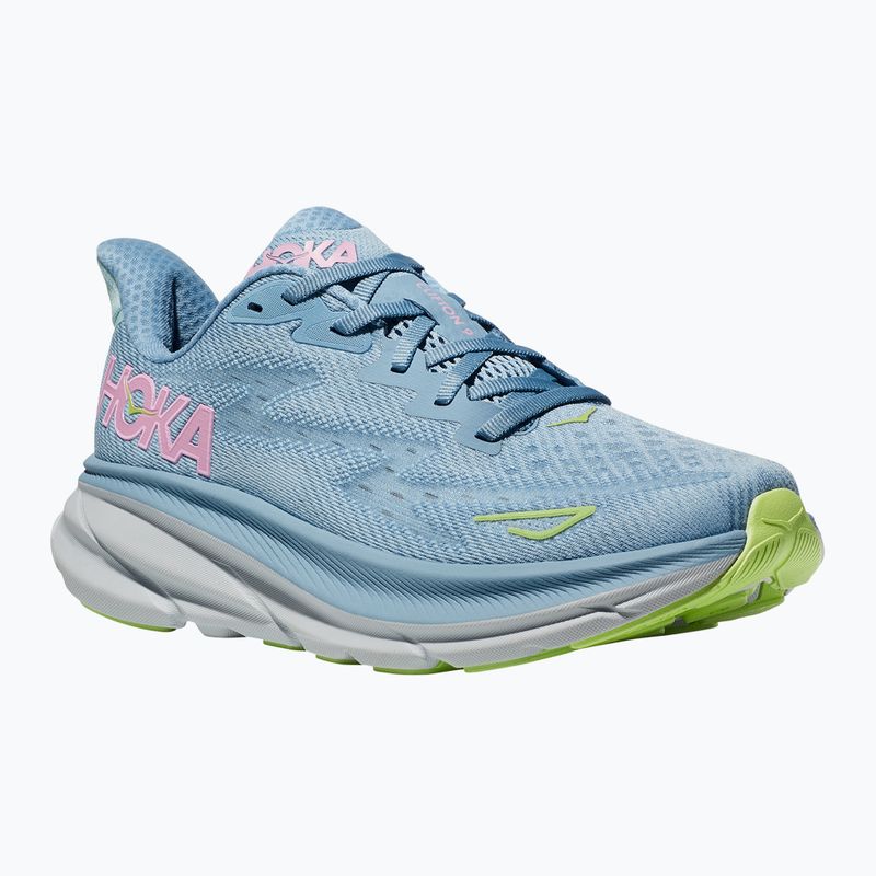 Damen Laufschuhe HOKA Clifton 9 Wide dusk/pink twilight 8