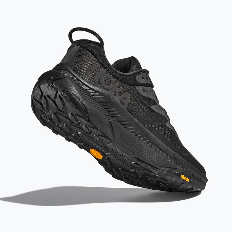 Herren Laufschuhe HOKA Transport GTX schwarz/schwarz 12