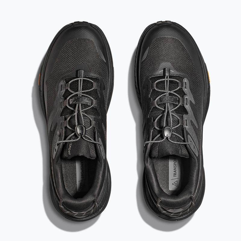 Herren Laufschuhe HOKA Transport GTX schwarz/schwarz 15