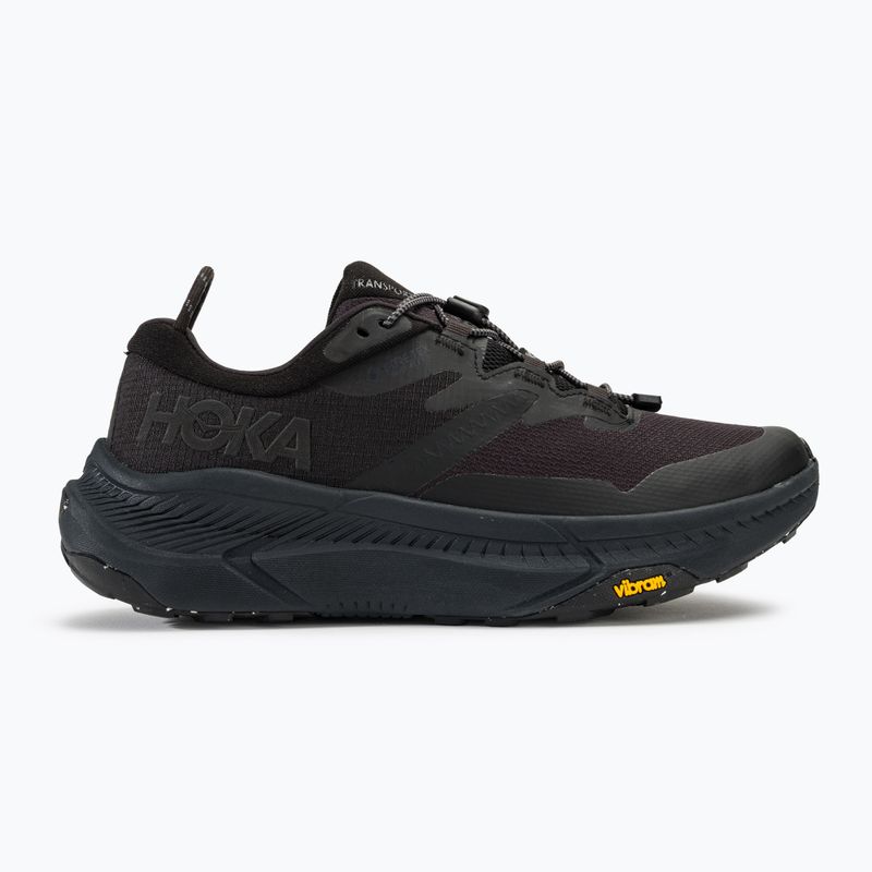 Herren Laufschuhe HOKA Transport GTX schwarz/schwarz 2