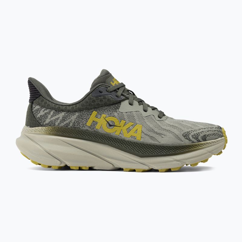 Herren Laufschuhe HOKA Challenger ATR 7 olive haze/forest cover 2