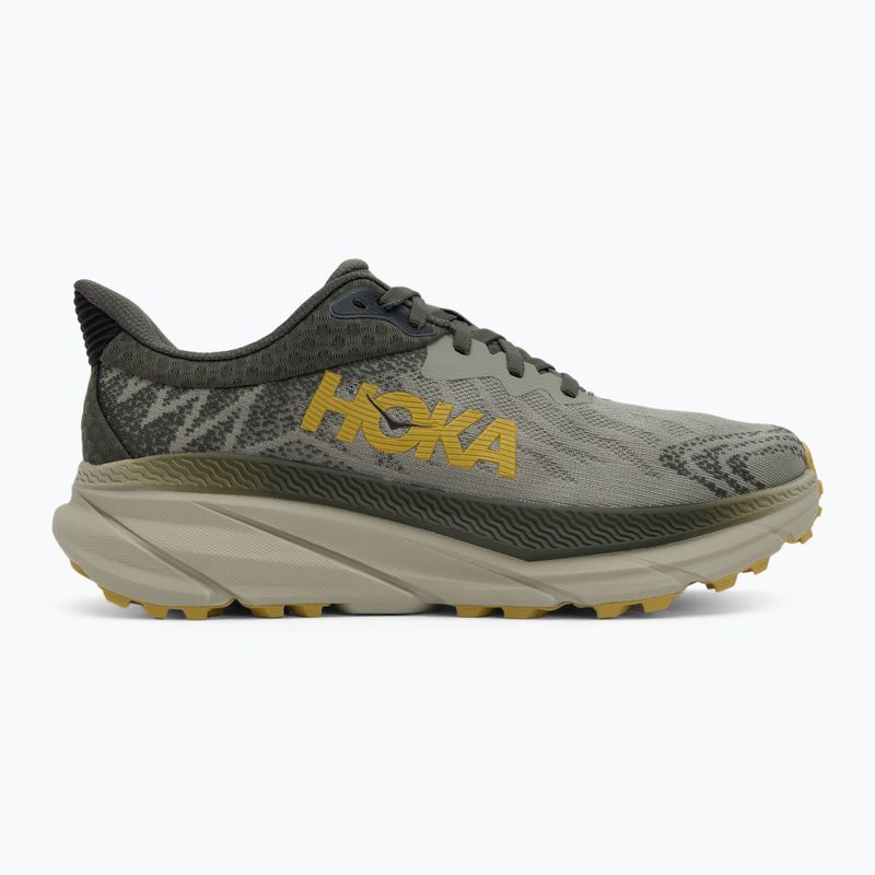 Herren Laufschuhe HOKA Challenger ATR 7 Wide außen olive haze/forest cover 2