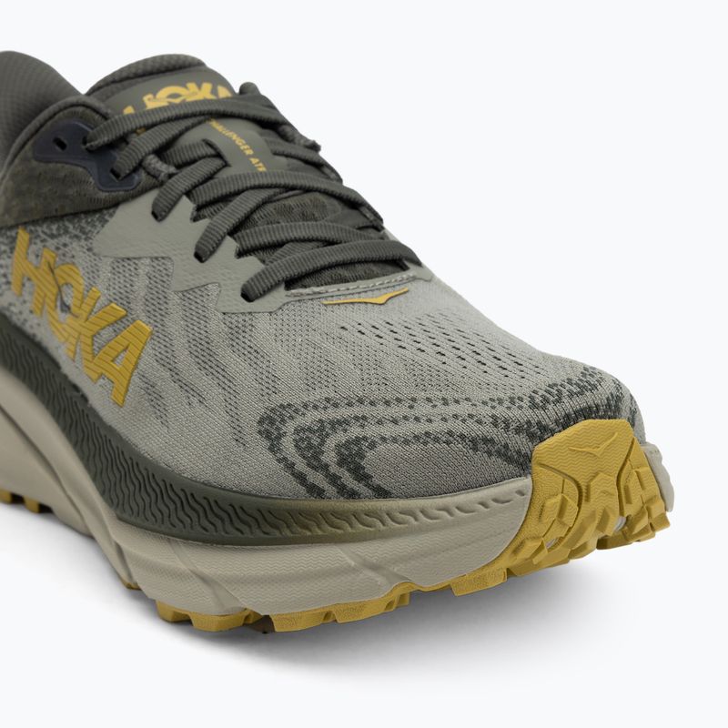 Herren Laufschuhe HOKA Challenger ATR 7 Wide außen olive haze/forest cover 7