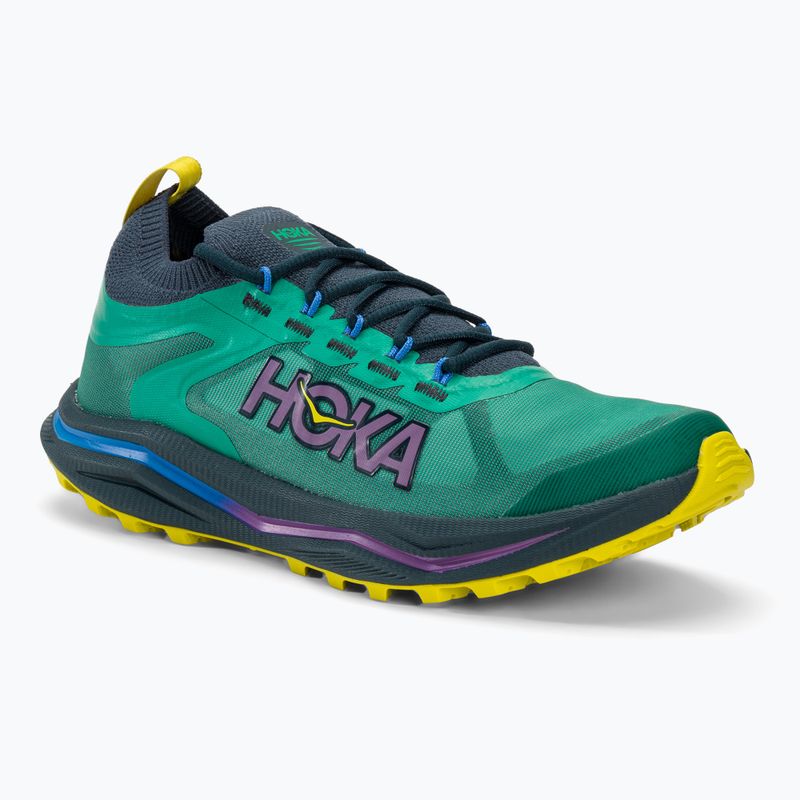 Damen Laufschuhe HOKA Zinal 2 tech grün/strata