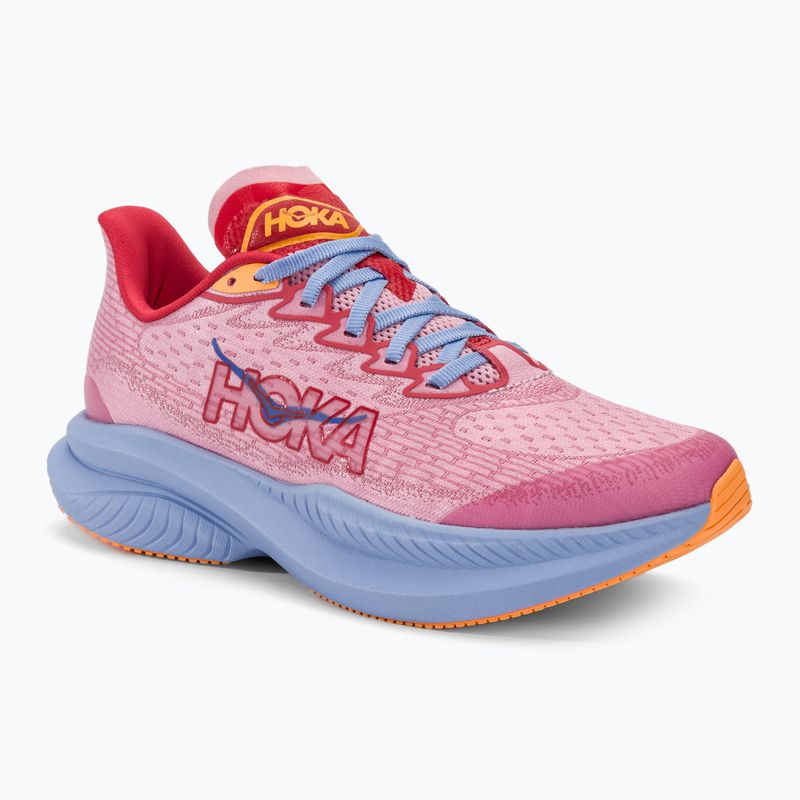 HOKA Mach 6 Laufschuhe für Kinder Pfingstrose/Kerze