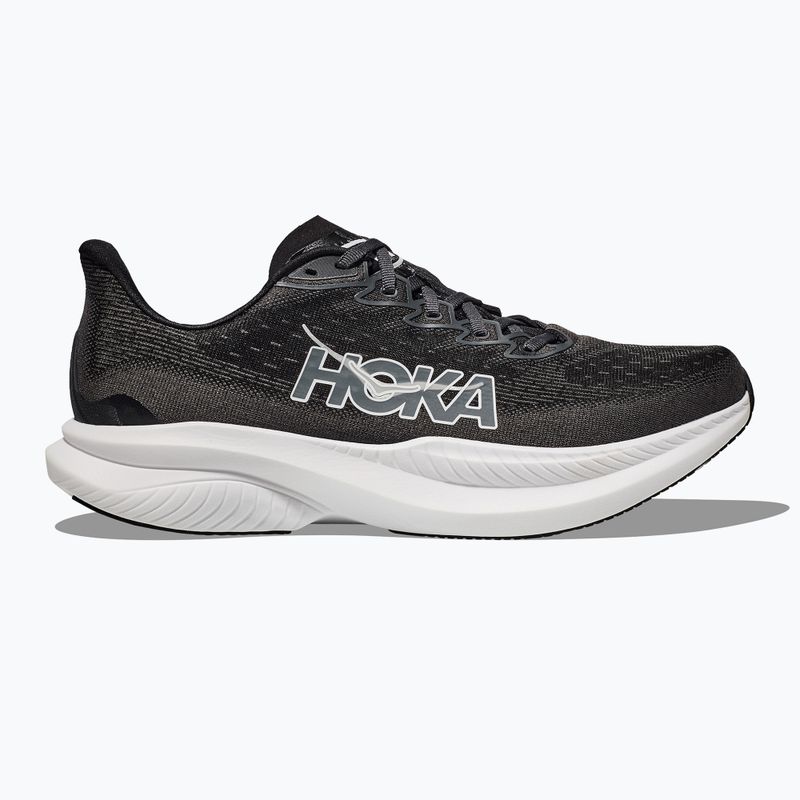 Damen Laufschuhe HOKA Mach 6 schwarz/weiss 2