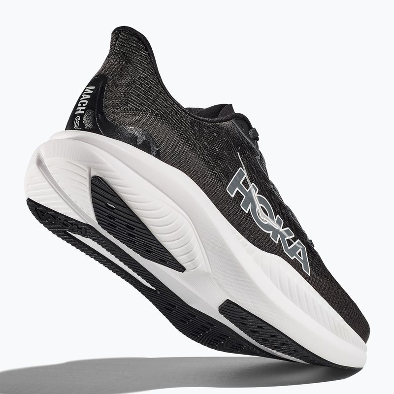 Damen Laufschuhe HOKA Mach 6 schwarz/weiss 4