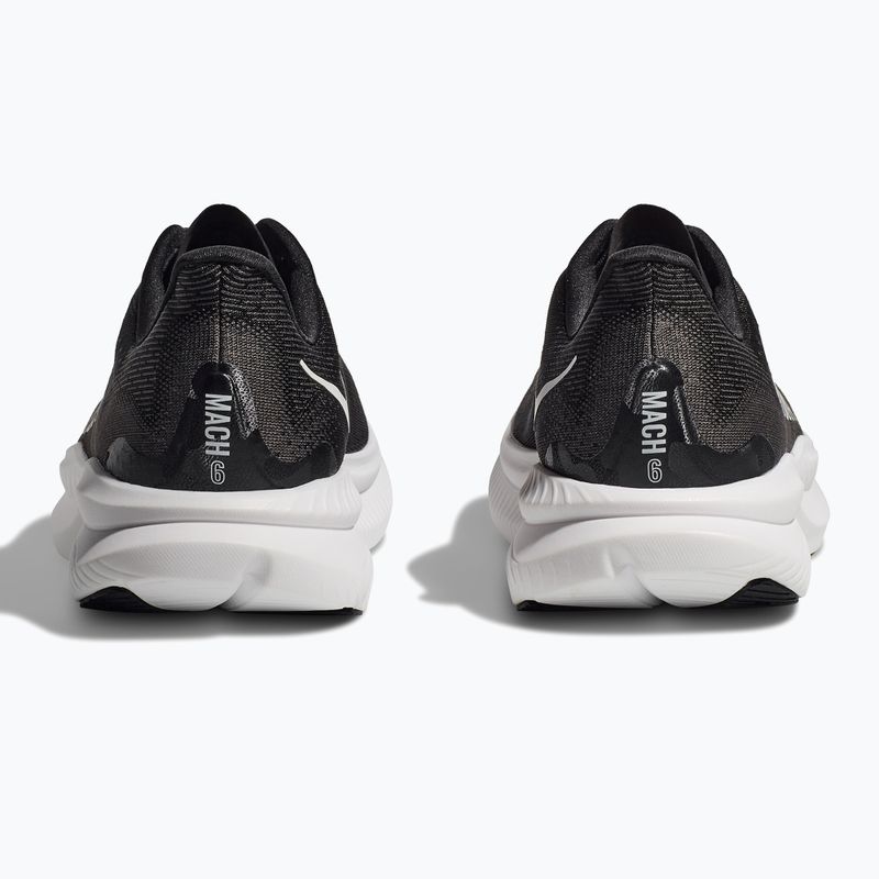 Damen Laufschuhe HOKA Mach 6 schwarz/weiss 5