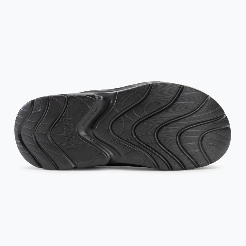 HOKA Ora Recovery Mule Flip-Flops schwarz/schwarz 4