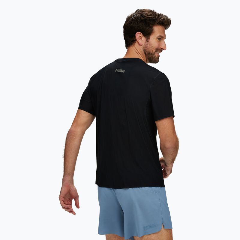 Laufshirt Herren HOKA Airolite Run black 3