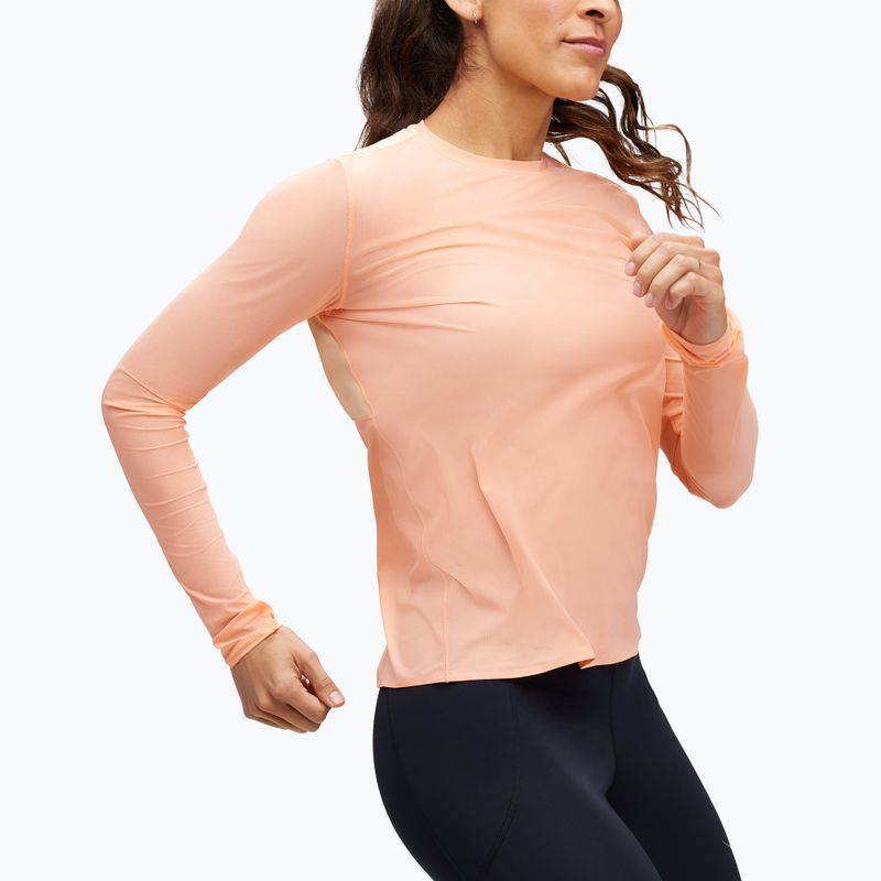 Lauf Longsleeve  Damen HOKA Airolite Run papaya 4