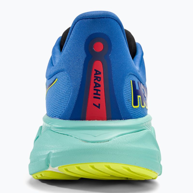 Herren Laufschuhe HOKA Arahi 7 Wide virtuell blau/cerise 6